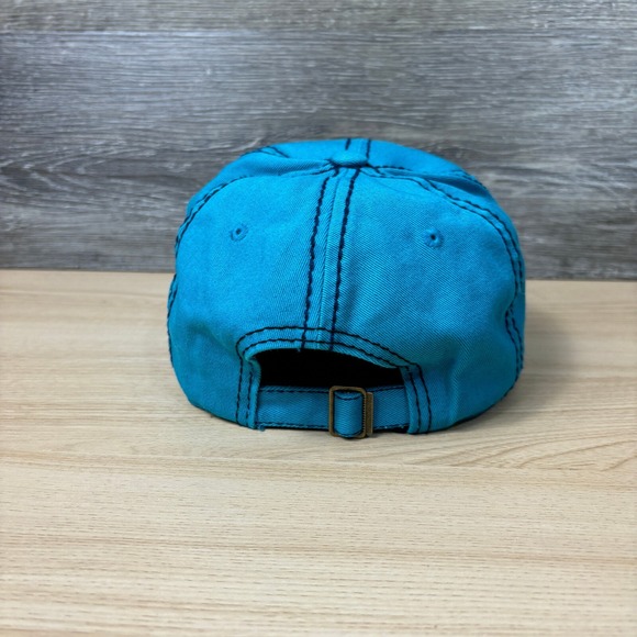 Austin Texas Hat Cap Strap Back Blue Distressed Adjustable One Size Outdoors - Picture 5 of 10
